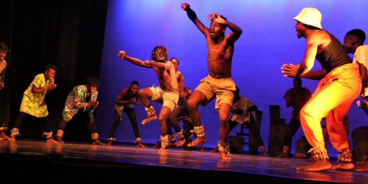 Performers at the opening night