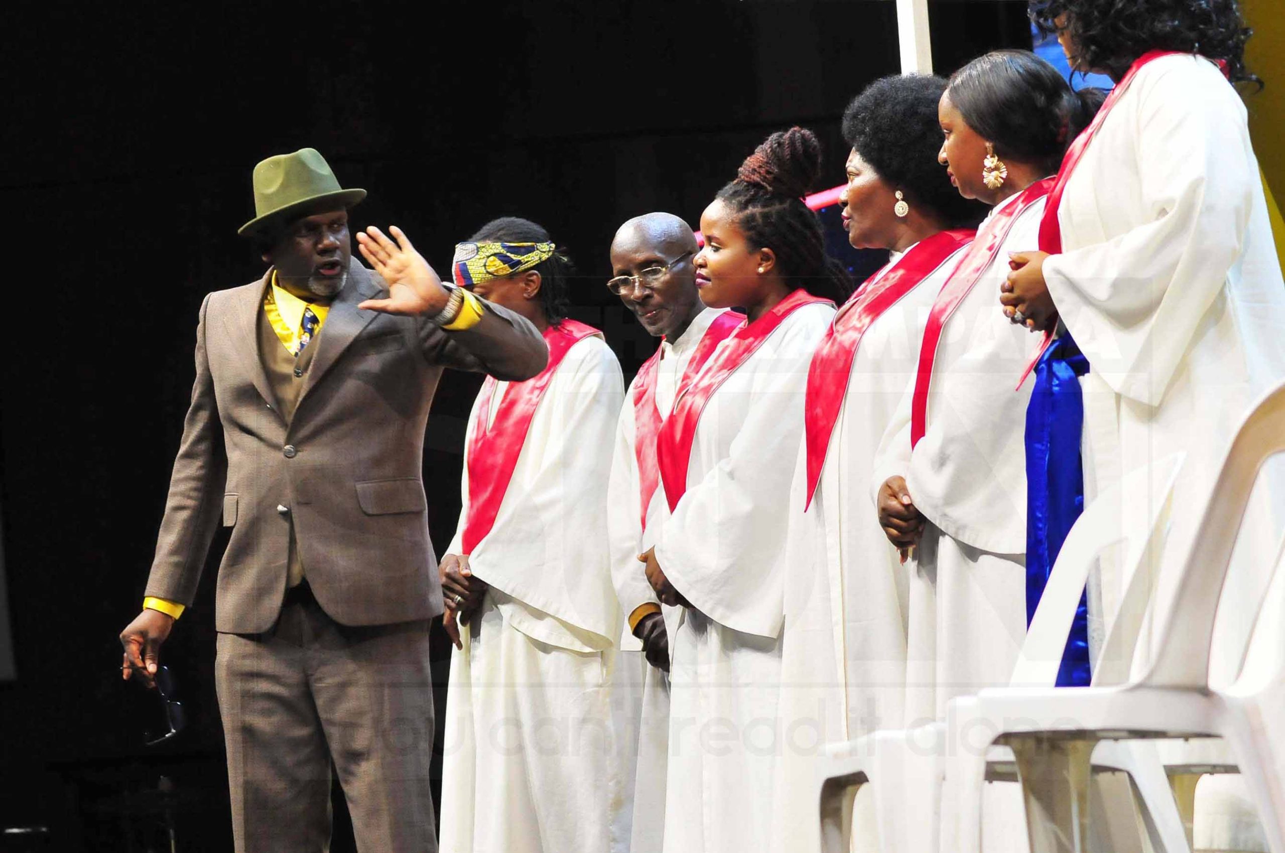 Phillip Luswata created the comedy outfit, Theatre Factory (photo by Nicholas Oneal)
