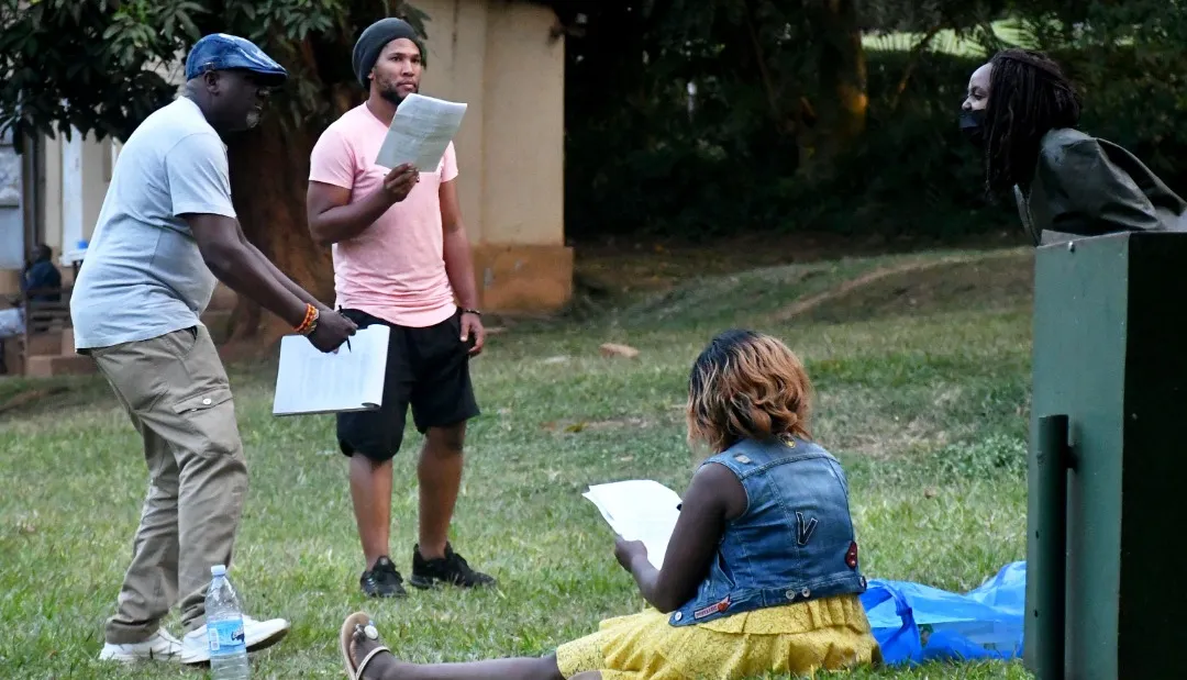 Rehearsals of Philip Luswata's Shame on Your Hands