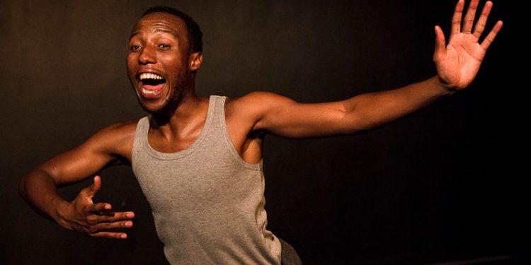 Tswalo is a solo-performance where poetry, prose and physical storytelling
