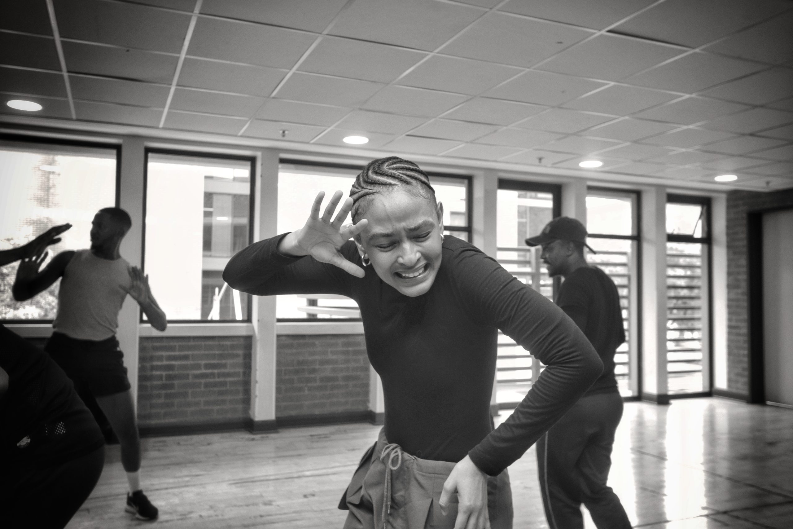 This reimagination of The Fall serves as a reflective commentary of the current reality of South African students through personal perspectives. (Photo by Andile Mailula)