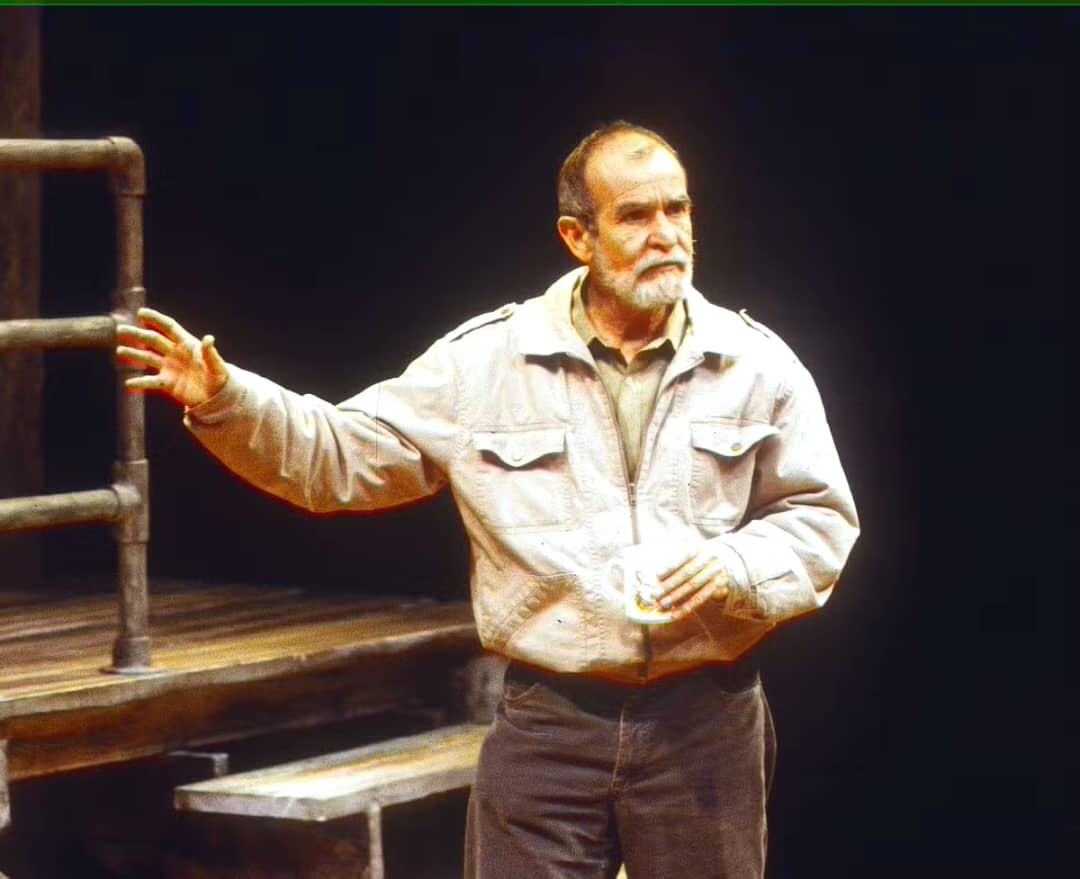 Fugard in June 1993 a year before the apartheid system would be officially abolished. Photo by Alastair Muir