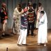Troupe Jeannette performs Sangy Mahery (A Harsh Joke) at the Cultural Center of the Sacré Coeur Antanimena School, Antananarivo, Madagascar, in 2013.