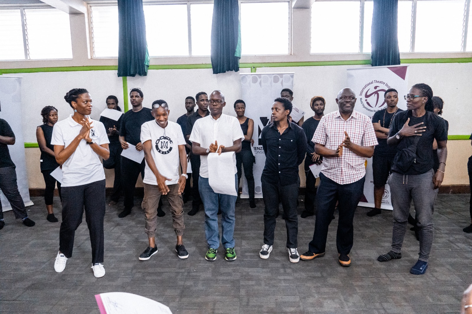 Aganza and her team have worked diligently g  to reshape the attitude towards theatre among both artists and audiences.
