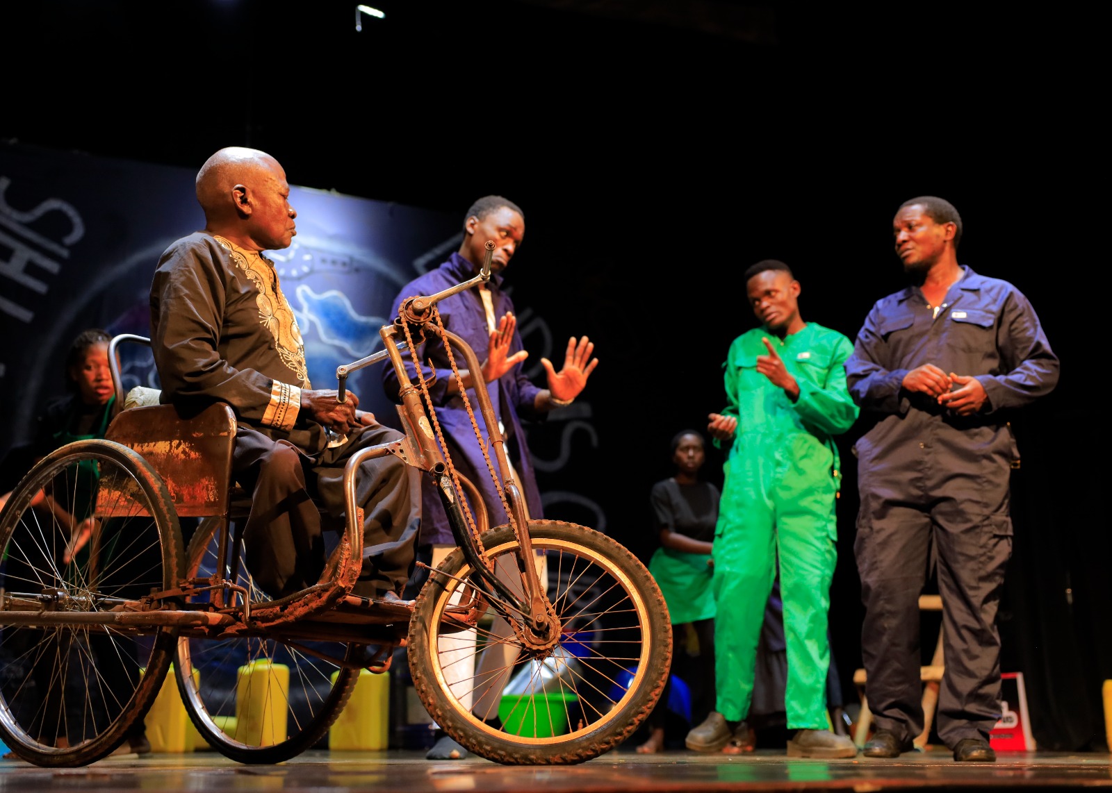 Wano Waife was produced through collaboration between Makerere University, University of Leeds, Arts Applied Uganda, and We Are Walukuba.